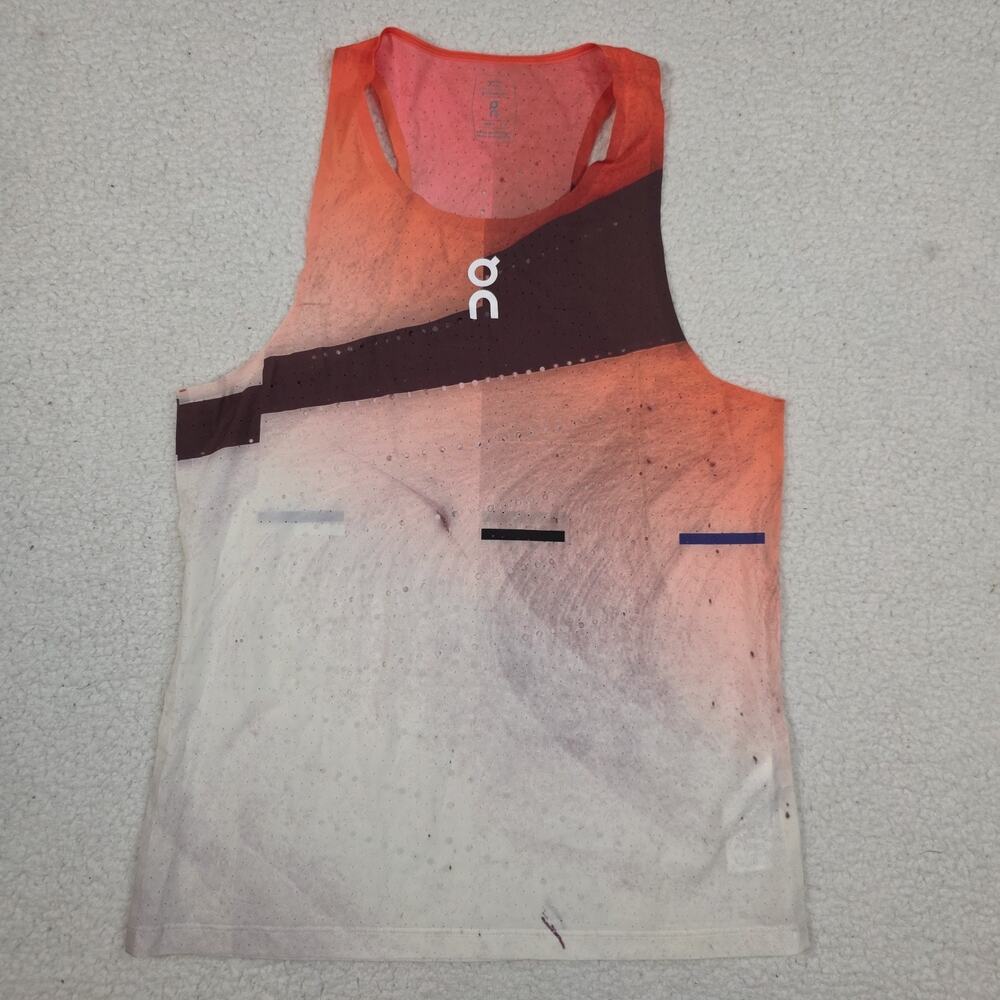 On Cloud Race Tank Top Mens Medium Run On Clouds Running Shirt